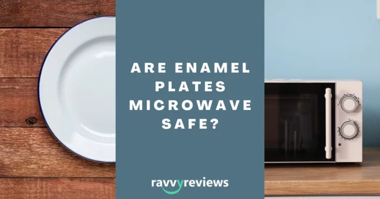 are enamel plates microwave safe